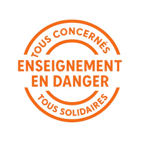 popup enseignement en danger
